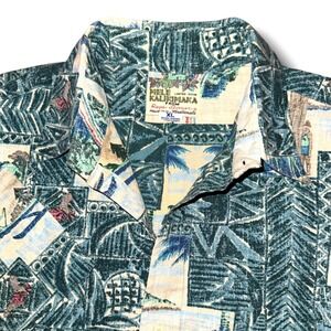Reyn Spooner Mele Kalikimaka Hawaiian Shirt XL Teal Christmas Limited Issue